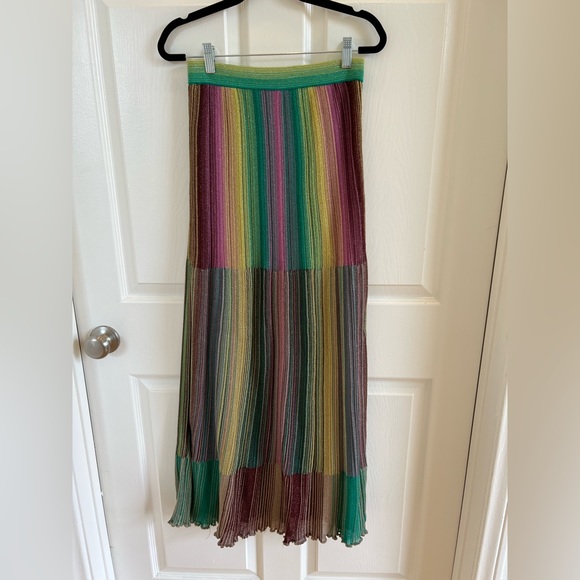 MISSONI multicolored metallic skirt - Picture 6 of 6